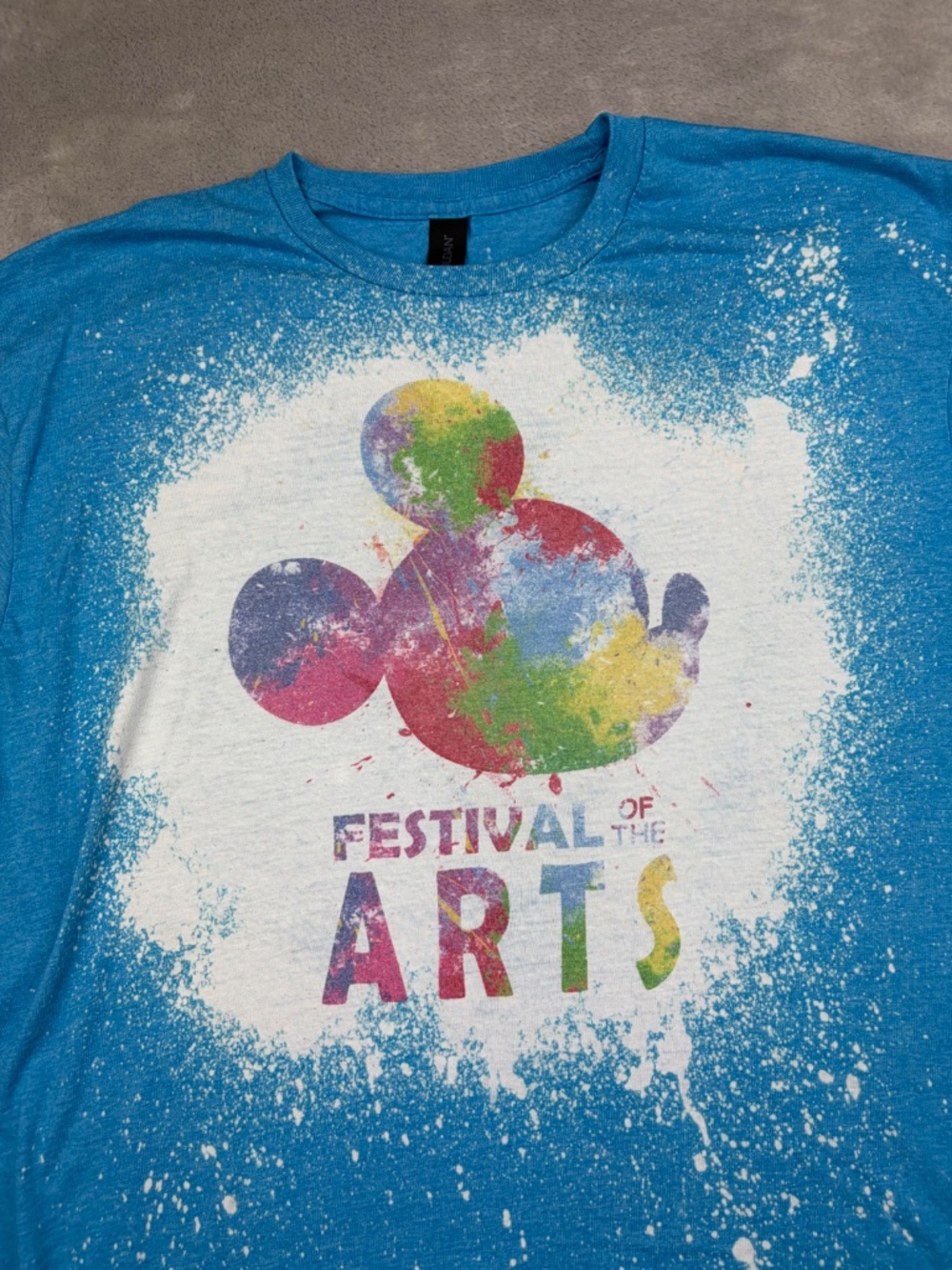 Disney Mickey Mouse Festival of the Arts Short Sleeve Tee Shirt Women's XL - Picture 2 of 7